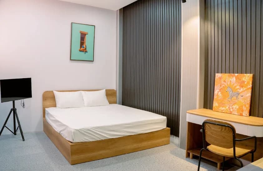 Phòng Studio Giường Đôi Có Bếp 3