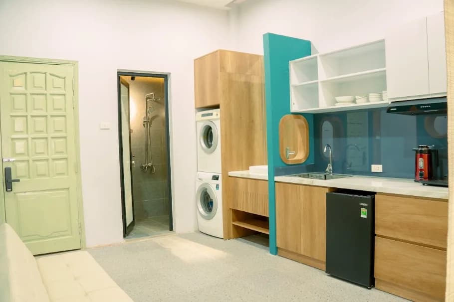 Phòng Studio Có Bếp Và Ban Công 1